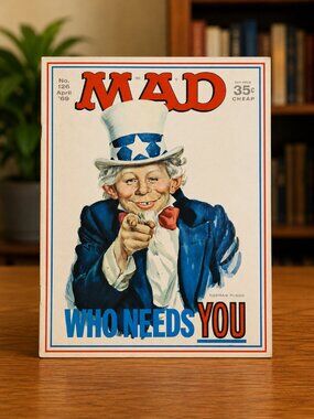 MAD Magazine No. 126 April 1969 Who Needs You VG Vintage